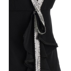 Studded ribbon dress