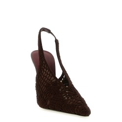 Crochet slingback