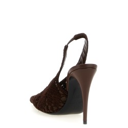 Crochet slingback