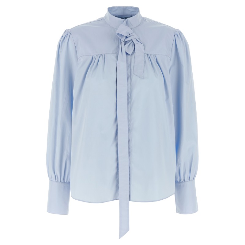 Lavallière collar shirt