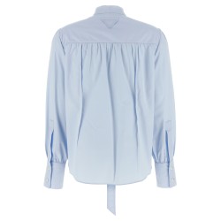 Lavallière collar shirt