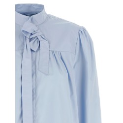 Lavallière collar shirt