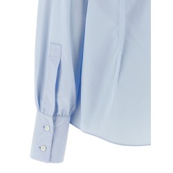 Lavallière collar shirt