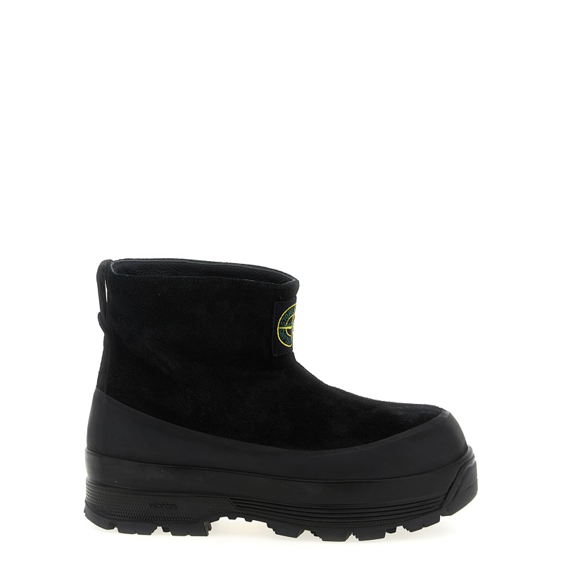 Suede ankle boots
