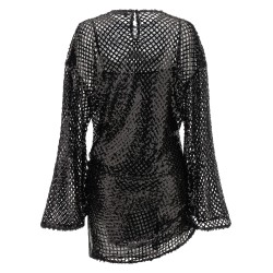 Sequin mesh dress