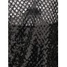 Sequin mesh dress