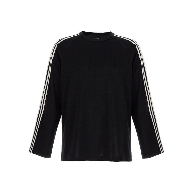 'Y-3 Long Sleeve Tee 3-Stripes' T-shirt