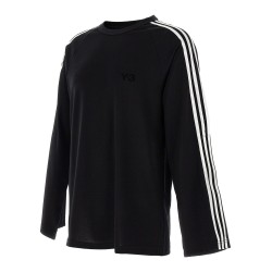 'Y-3 Long Sleeve Tee 3-Stripes' T-shirt