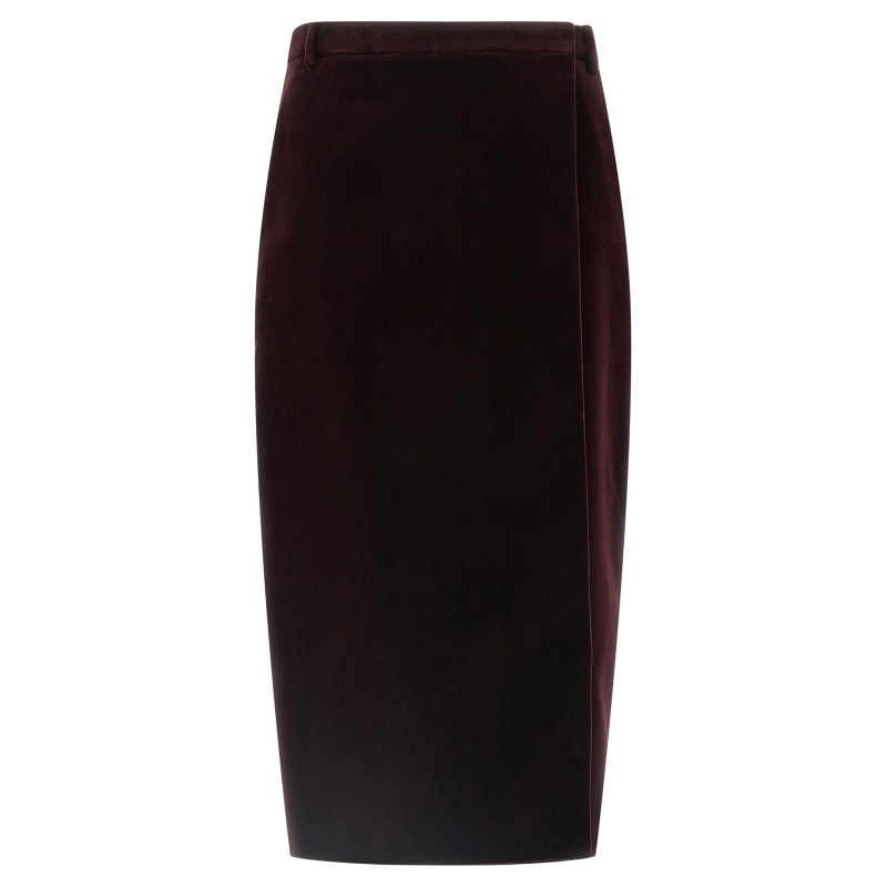 Velvet skirt