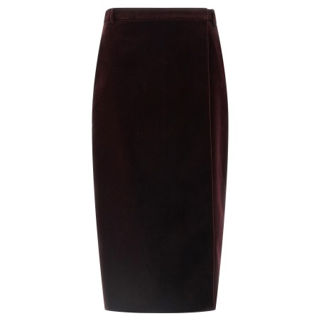 Velvet skirt