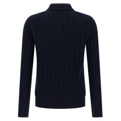 Cashmere polo shirt