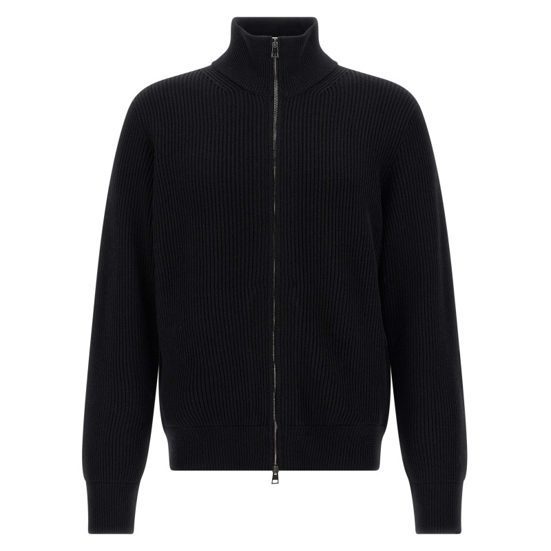 Ribbed cardigan