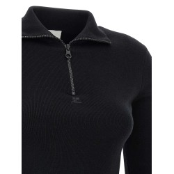 Wool knit dress