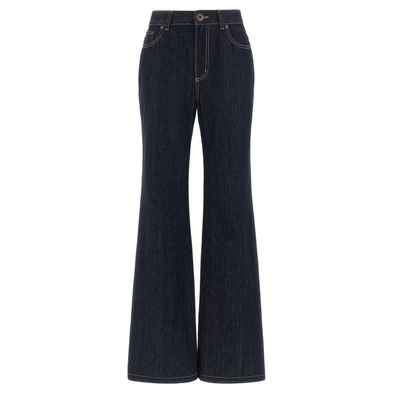 Straight leg jeans