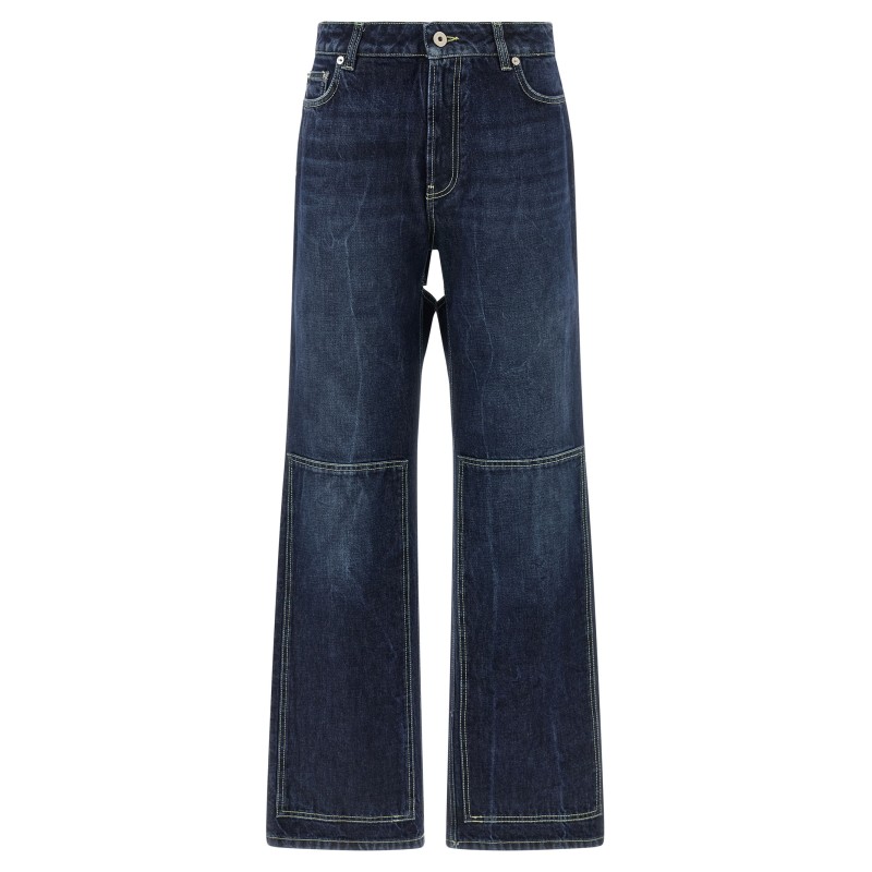 'The Blue Cut-Out' jeans