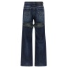 'The Blue Cut-Out' jeans