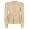 'Peplum Cable' sweater