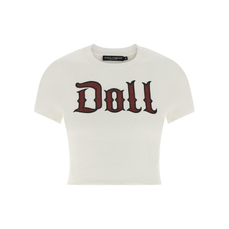 Used effect cotton t-shirt