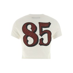 Used effect cotton t-shirt