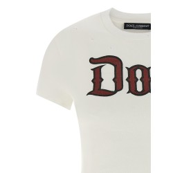 Used effect cotton t-shirt