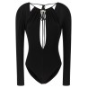 Jewel pendant bodysuit