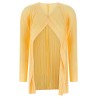 'Mellow Pleats' cardigan