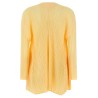 'Mellow Pleats' cardigan