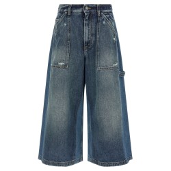Denim bermuda shorts