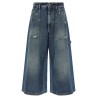 Denim bermuda shorts