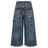 Denim bermuda shorts