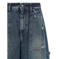 Denim bermuda shorts