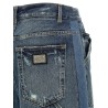 Denim bermuda shorts