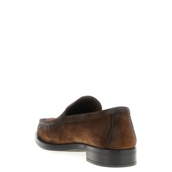 Suede loafers