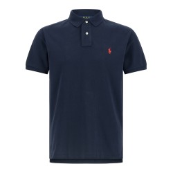 Logo embroidery polo shirt