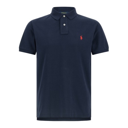 Logo embroidery polo shirt