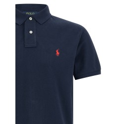 Logo embroidery polo shirt