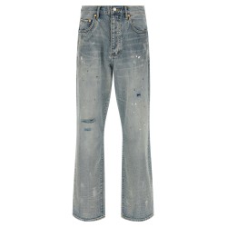 'P011 Vintage Slash Paint' jeans
