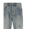 'P011 Vintage Slash Paint' jeans