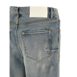 'P011 Vintage Slash Paint' jeans