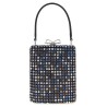 'Multi Crystal Chainmail' mini handbag