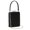 'Multi Crystal Chainmail' mini handbag