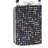 'Multi Crystal Chainmail' mini handbag