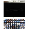 'Multi Crystal Chainmail' mini handbag