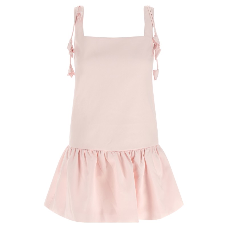 'Pink Flower Taffetà' dress