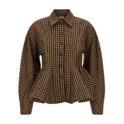 'Crinckled Taffetà' blouse