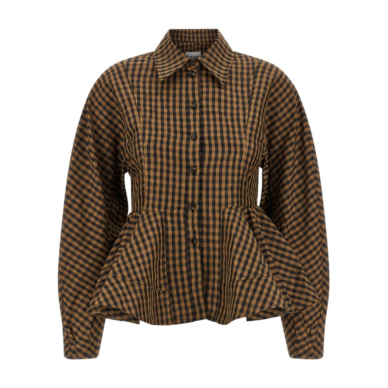 'Crinckled Taffetà' blouse