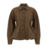 'Crinckled Taffetà' blouse