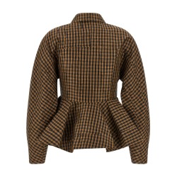 'Crinckled Taffetà' blouse