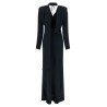 'Satin Maxi Drapy' dress