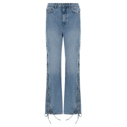 'Twisted lacing' jeans